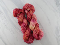 SUNRISE, SUNSET Hand-Dyed Yarn on Squoosh DK