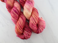 SUNRISE, SUNSET Hand-Dyed Yarn on Squoosh DK