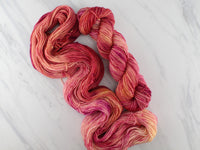SUNRISE, SUNSET Hand-Dyed Yarn on Squoosh DK