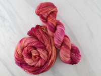 SUNRISE, SUNSET Hand-Dyed Yarn on Sock Perfection