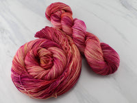 SUNRISE, SUNSET Hand-Dyed Yarn on Sock Perfection