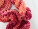 SUNRISE, SUNSET Indie-Dyed Yarn on Squiggle Sock