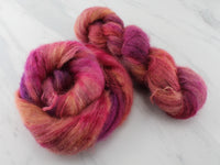 SUNSET AT SEA Indie-Dyed Yarn on Suri Lace Cloud