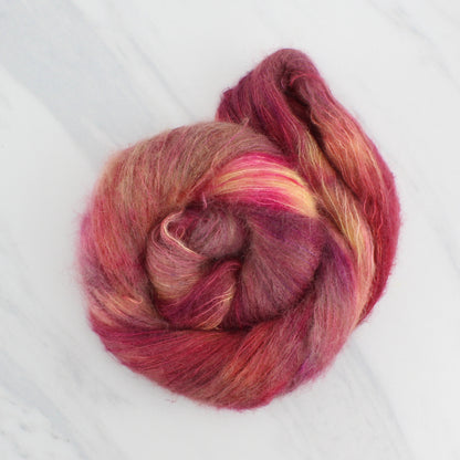 SUNSET AT SEA Indie-Dyed Yarn on Suri Lace Cloud