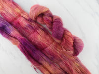 SUNSET AT SEA Indie-Dyed Yarn on Suri Lace Cloud