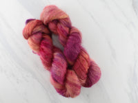 SUNSET AT SEA Indie-Dyed Yarn on Suri Lace Cloud
