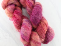SUNSET AT SEA Indie-Dyed Yarn on Suri Lace Cloud