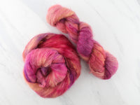 SUNSET AT SEA Indie-Dyed Yarn on Suri Lace Cloud