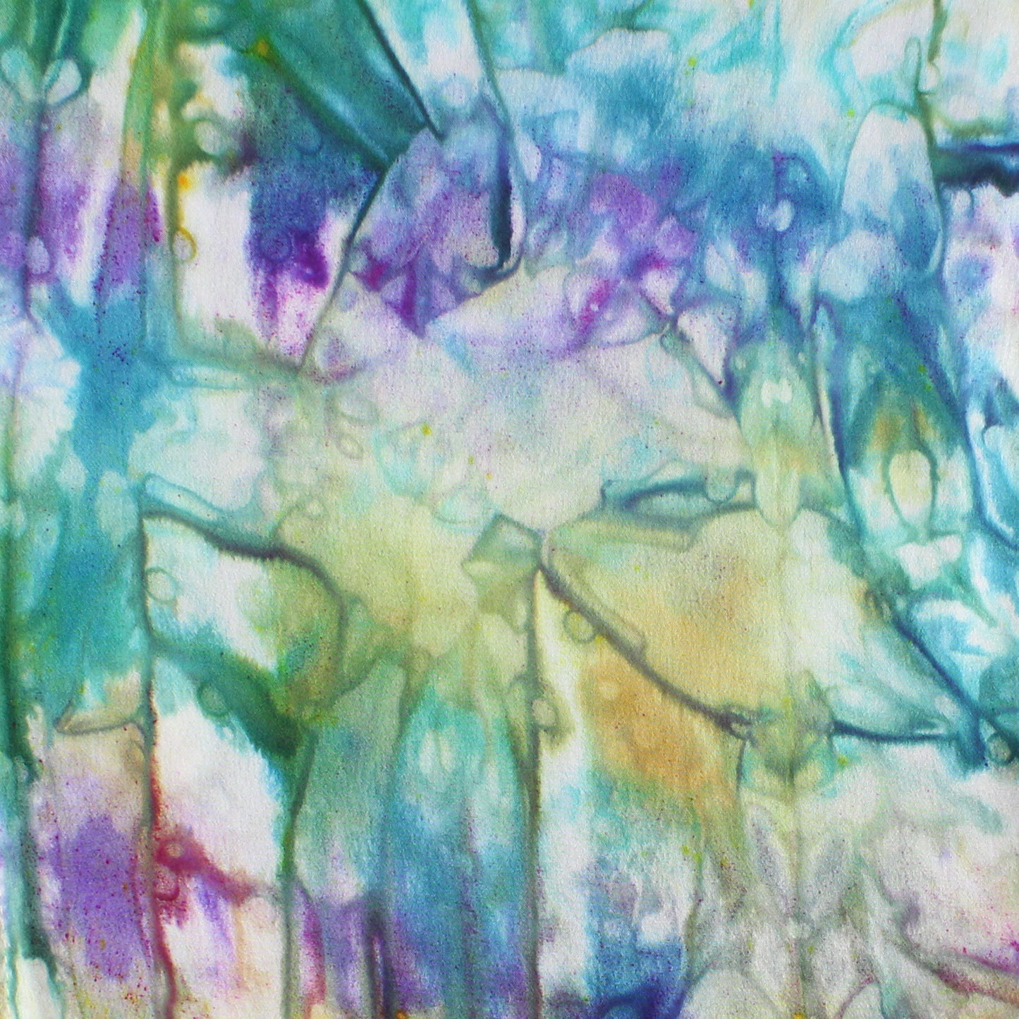 TELEMACHUS Hand-Dyed Silk Satin Scarf - 8 x 54 inches