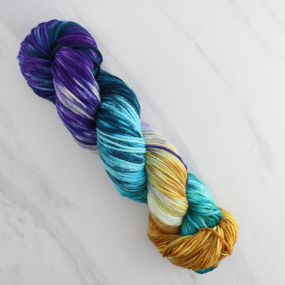 Odyssey Collection - TELEMACHUS Hand Dyed on Squoosh DK - Block Variegated Colorway