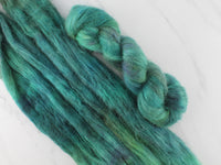 THE HANDS OF THE KING Indie-Dyed Yarn on Suri Lace Cloud