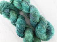 THE HANDS OF THE KING Indie-Dyed Yarn on Suri Lace Cloud