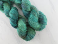 THE HANDS OF THE KING Indie-Dyed Yarn on Suri Lace Cloud