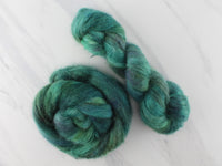 THE HANDS OF THE KING Indie-Dyed Yarn on Suri Lace Cloud
