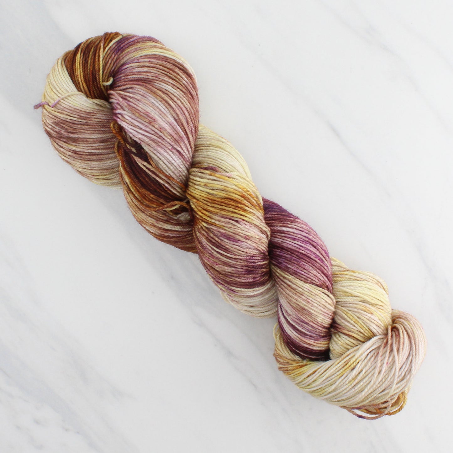 THE PATHS OF THE DEAD Hand Dyed on Sock Perfection - Splashed & Speckled Yarn