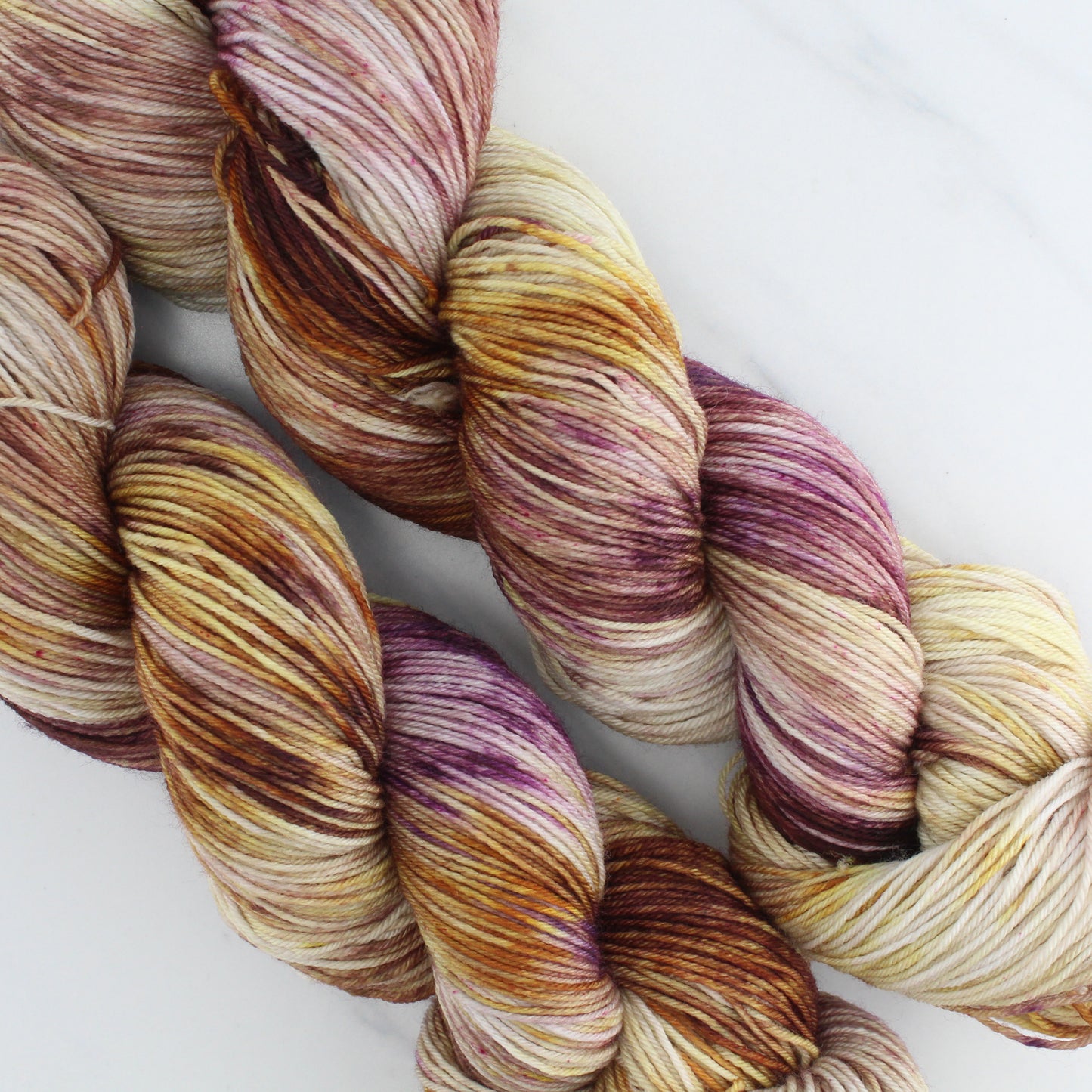 THE PATHS OF THE DEAD Hand Dyed on Sock Perfection - Splashed & Speckled Yarn