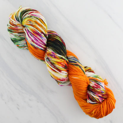 THE PHOENIX Hand Dyed on Squoosh DK - Assigned Pooling Colorway