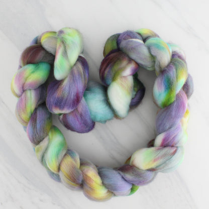 THE WEDDING OF ARAGORN AND ARWEN Hand-Dyed Extra-Fine 18.5 Micron Merino Top
