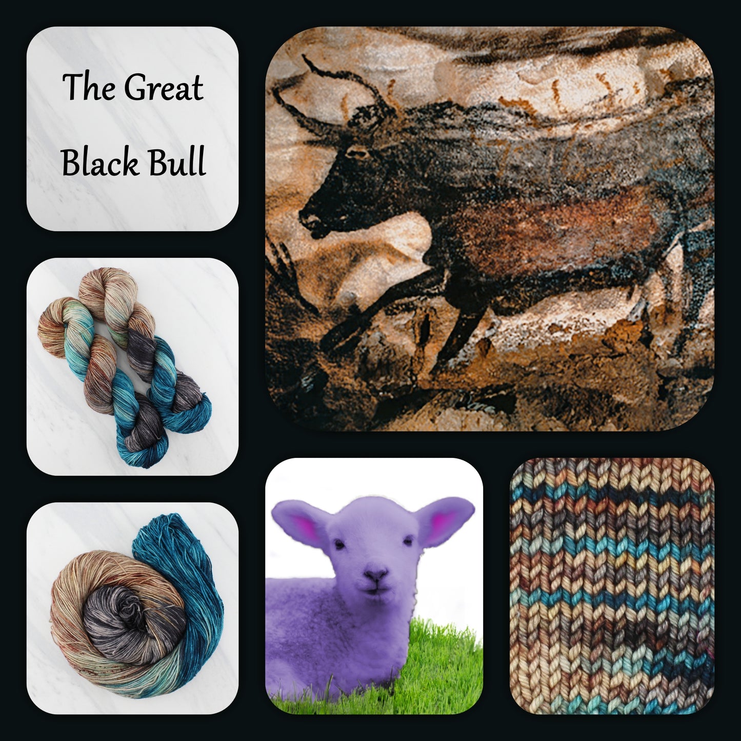 THE GREAT BLACK BULL - Yarn Dyed to Order