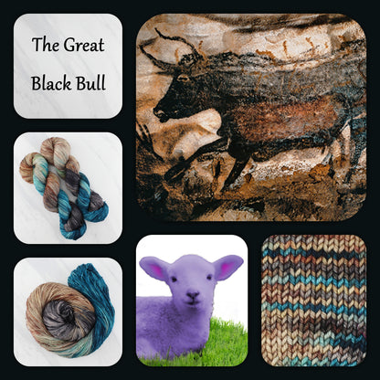 THE GREAT BLACK BULL - Yarn Dyed to Order