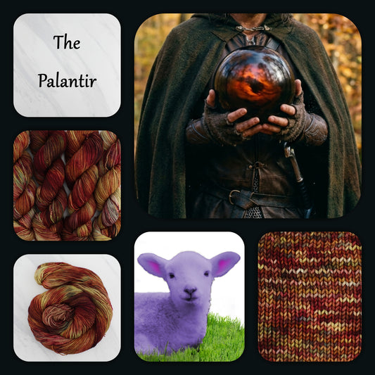 The Lord of the Rings Collection - THE PALANTIR - Yarn Dyed to Order - Lord of the Rings Colorway