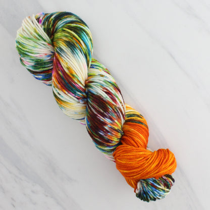 THE PHOENIX Hand Dyed on Squoosh Worsted - Assigned Pooling Colorway