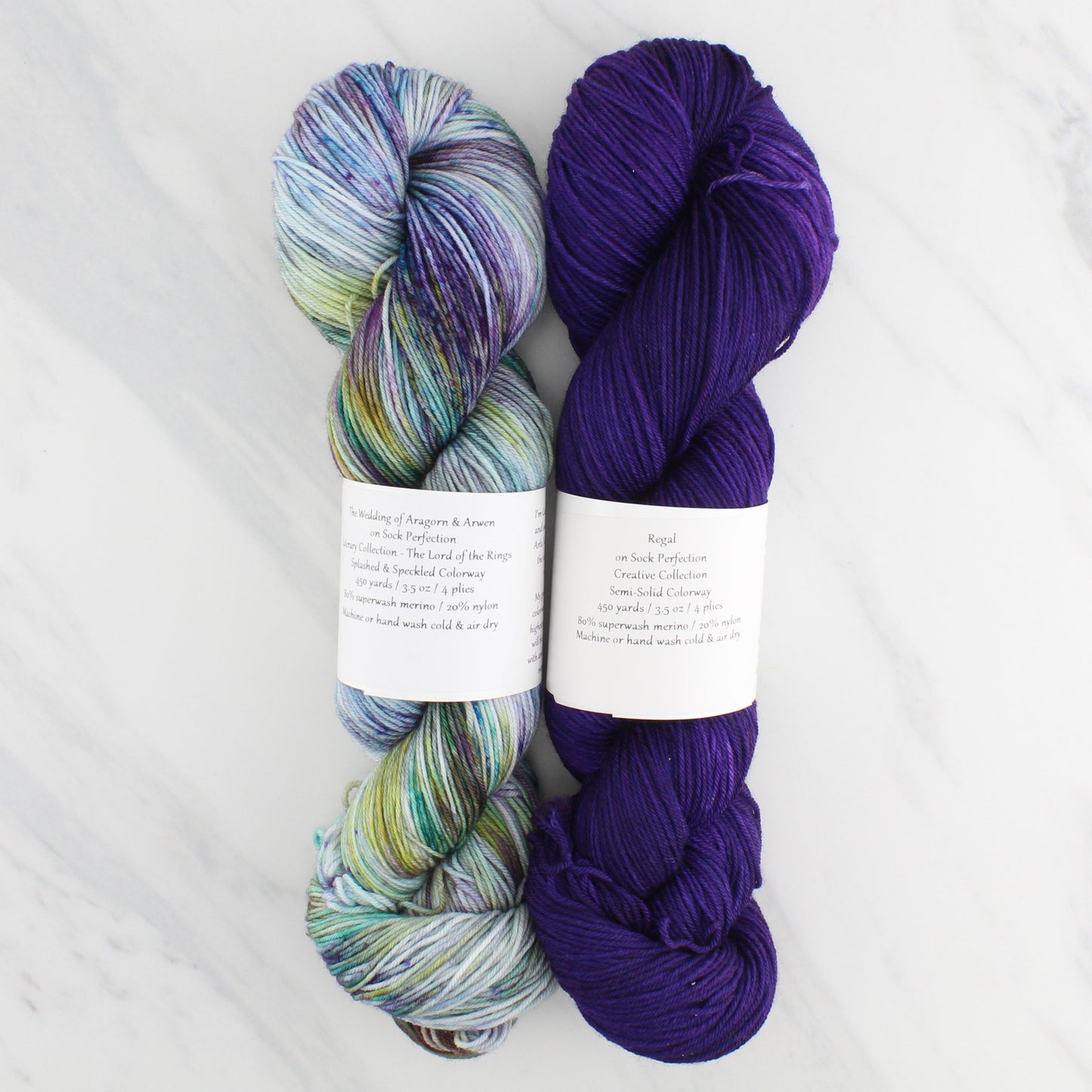 DOUBLE GRADIENT BOOMERANG CROCHET SHAWL SET - Dyed to Order