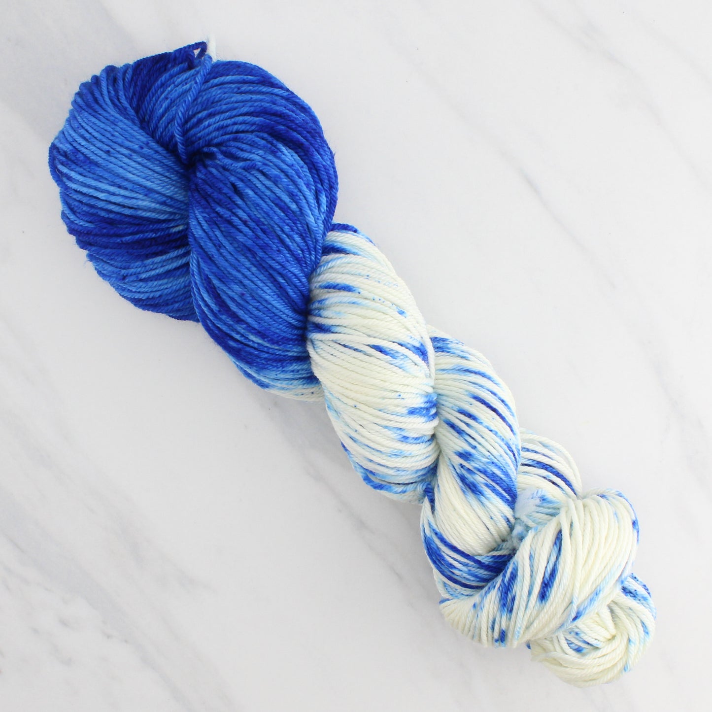 THOUGH THE FIG TREE BLOSSOM NOT on Squoosh DK - Assigned Pooling Colorway