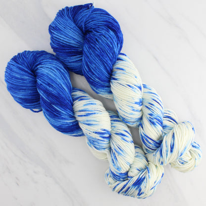 THOUGH THE FIG TREE BLOSSOM NOT on Squoosh DK - Assigned Pooling Colorway