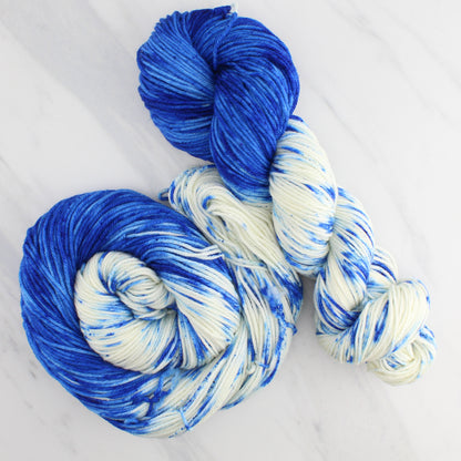 THOUGH THE FIG TREE BLOSSOM NOT on Squoosh DK - Assigned Pooling Colorway
