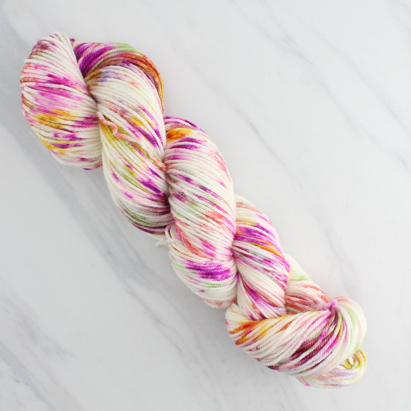 TULIPS Hand Dyed on Squoosh DK - Splashed & Speckled Yarn