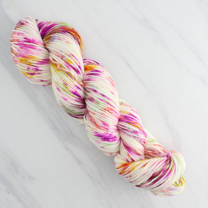 TULIPS Hand Dyed on Squoosh DK - Splashed & Speckled Yarn