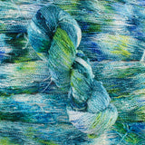 VISIT TO LYME Indie-Dyed Yarn on Squiggle Sock