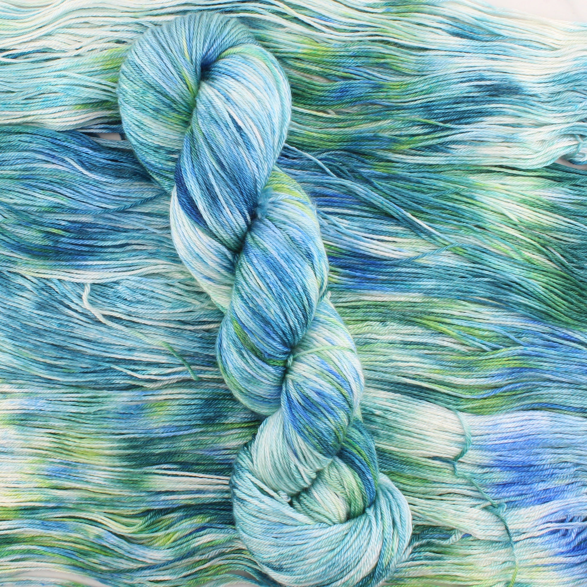 VISIT TO LYME on So Silky Sock  - Indie-Dyed Yarn - Purple Lamb