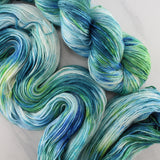VISIT TO LYME Hand-Dyed Yarn on So Silky Sock