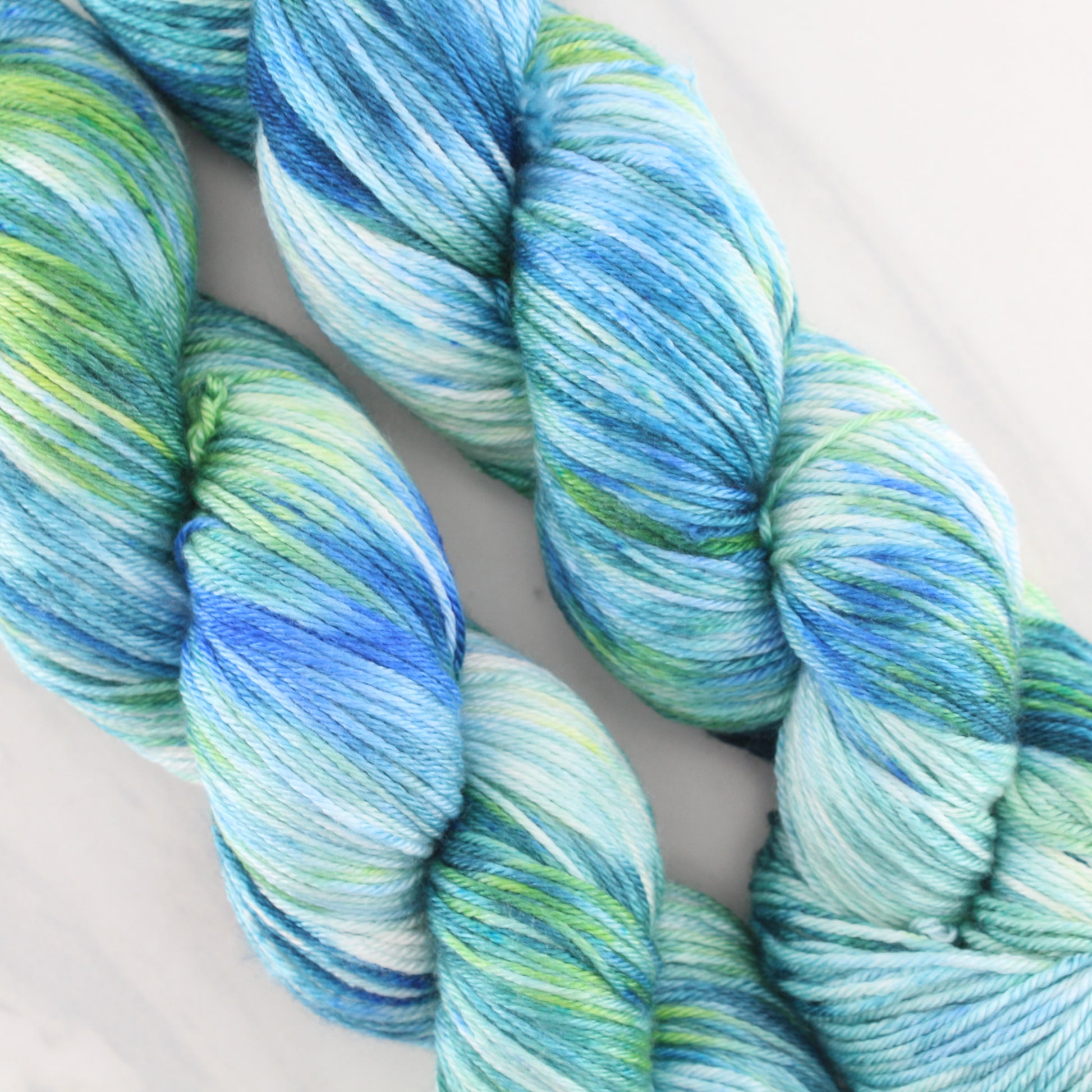 VISIT TO LYME on So Silky Sock  - Indie-Dyed Yarn - Purple Lamb