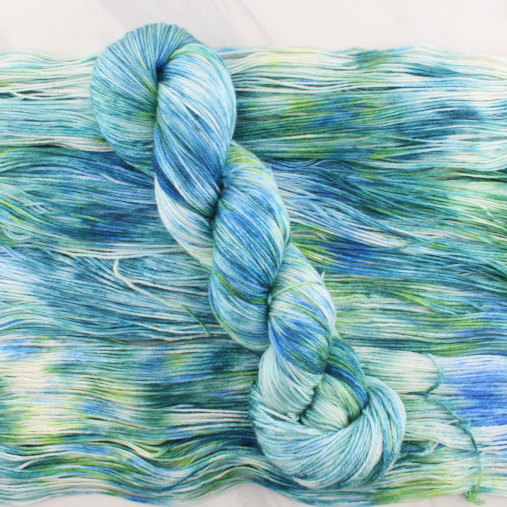 VISIT TO LYME on So Silky Sock  - Indie-Dyed Yarn - Purple Lamb