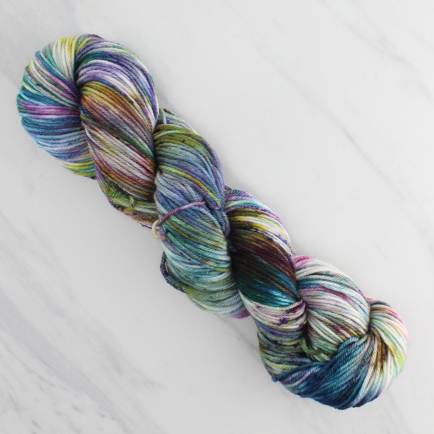 VIVALDI'S AUTUMN Hand Dyed on Squoosh DK - Splashed & Speckled Yarn