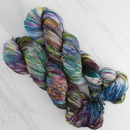 VIVALDI'S AUTUMN Hand Dyed on Squoosh DK - Splashed & Speckled Yarn