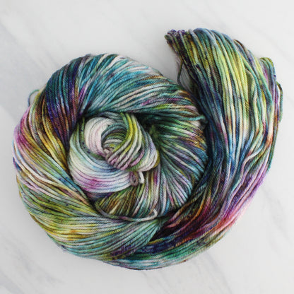 VIVALDI'S AUTUMN Hand Dyed on Squoosh DK - Splashed & Speckled Yarn
