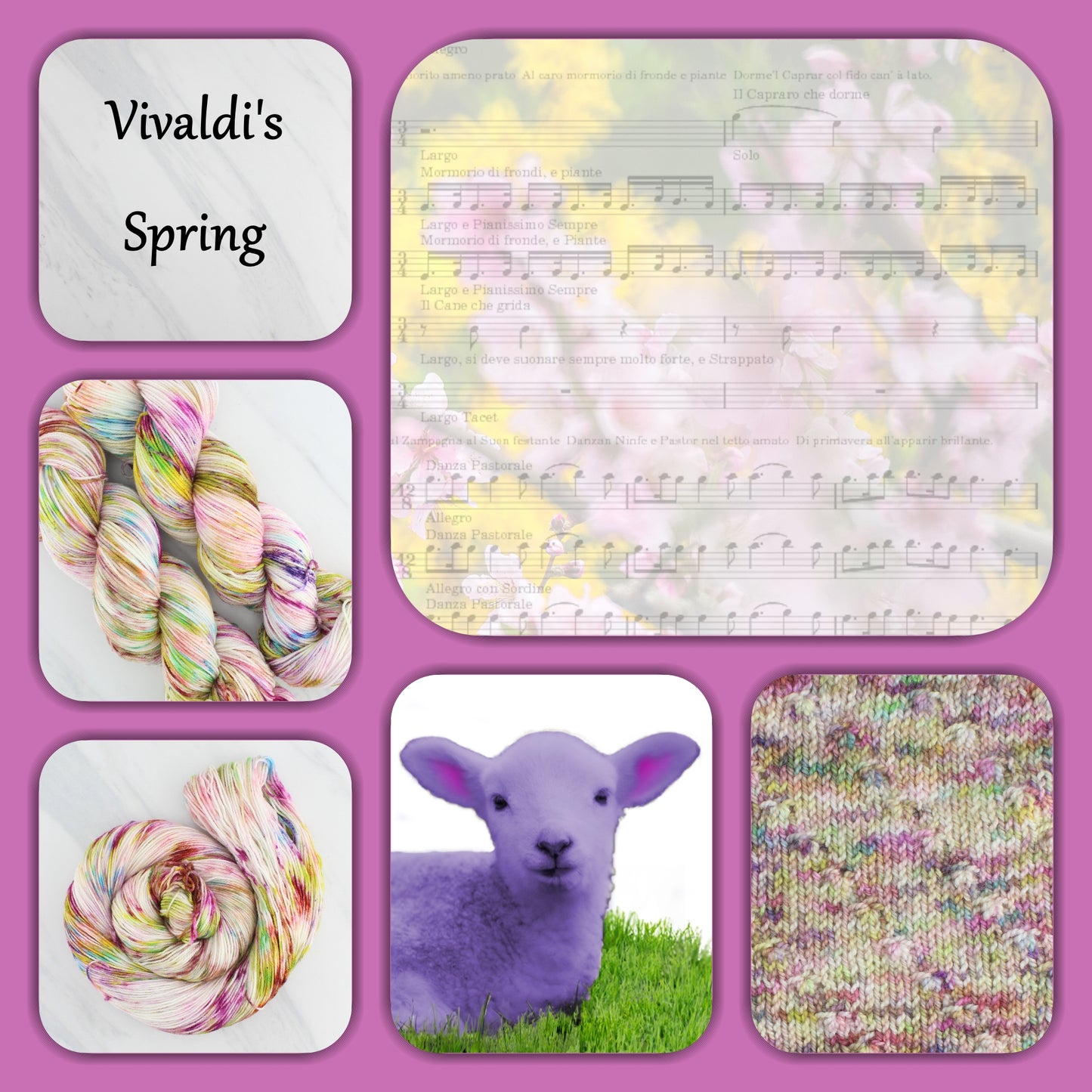 VIVALDI'S SPRING - Dyed to Order