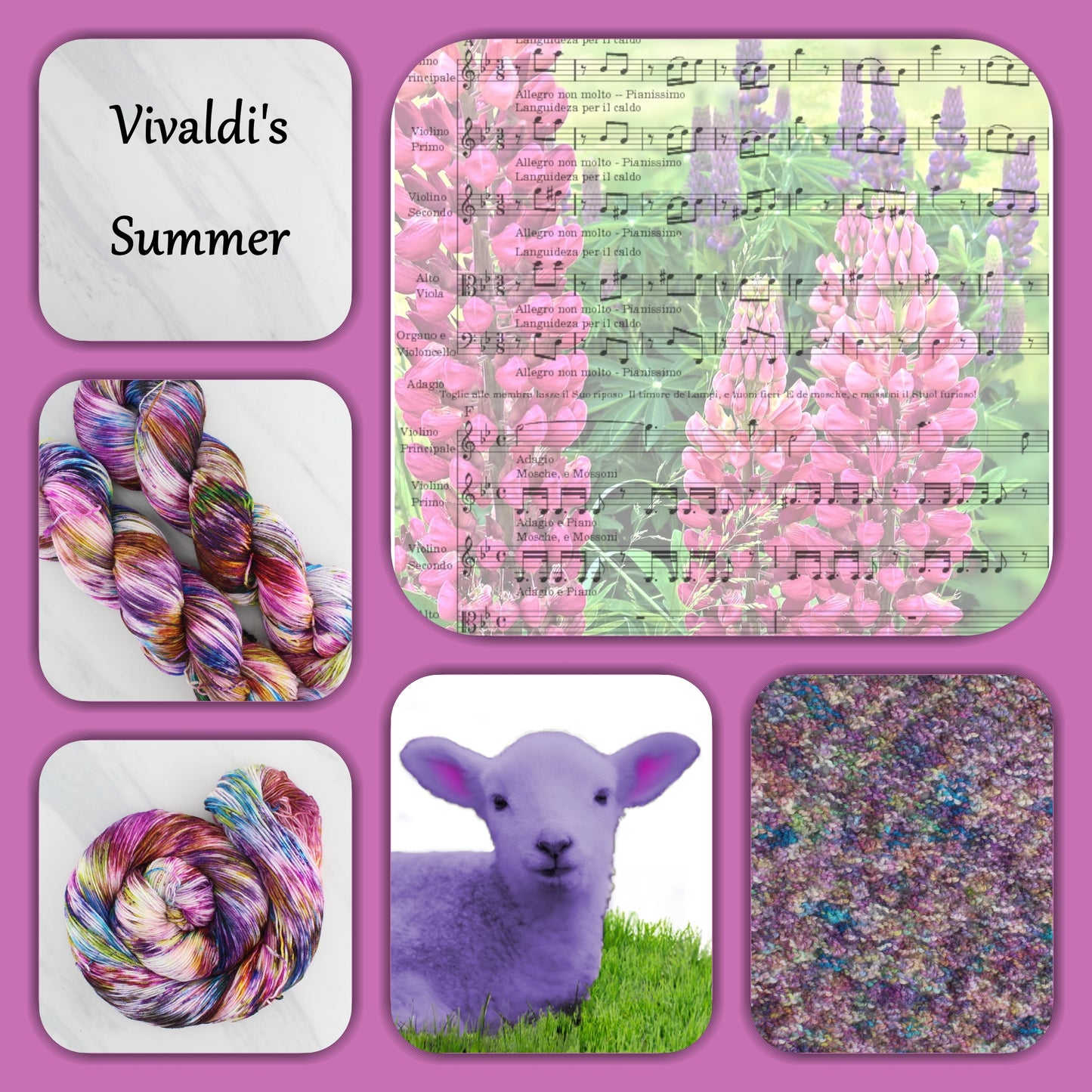 VIVALDI'S SUMMER - Dyed to Order