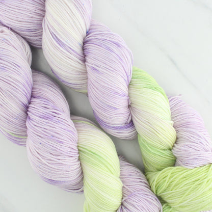 WISTERIA on Sock Perfection - Assigned Pooling Colorway