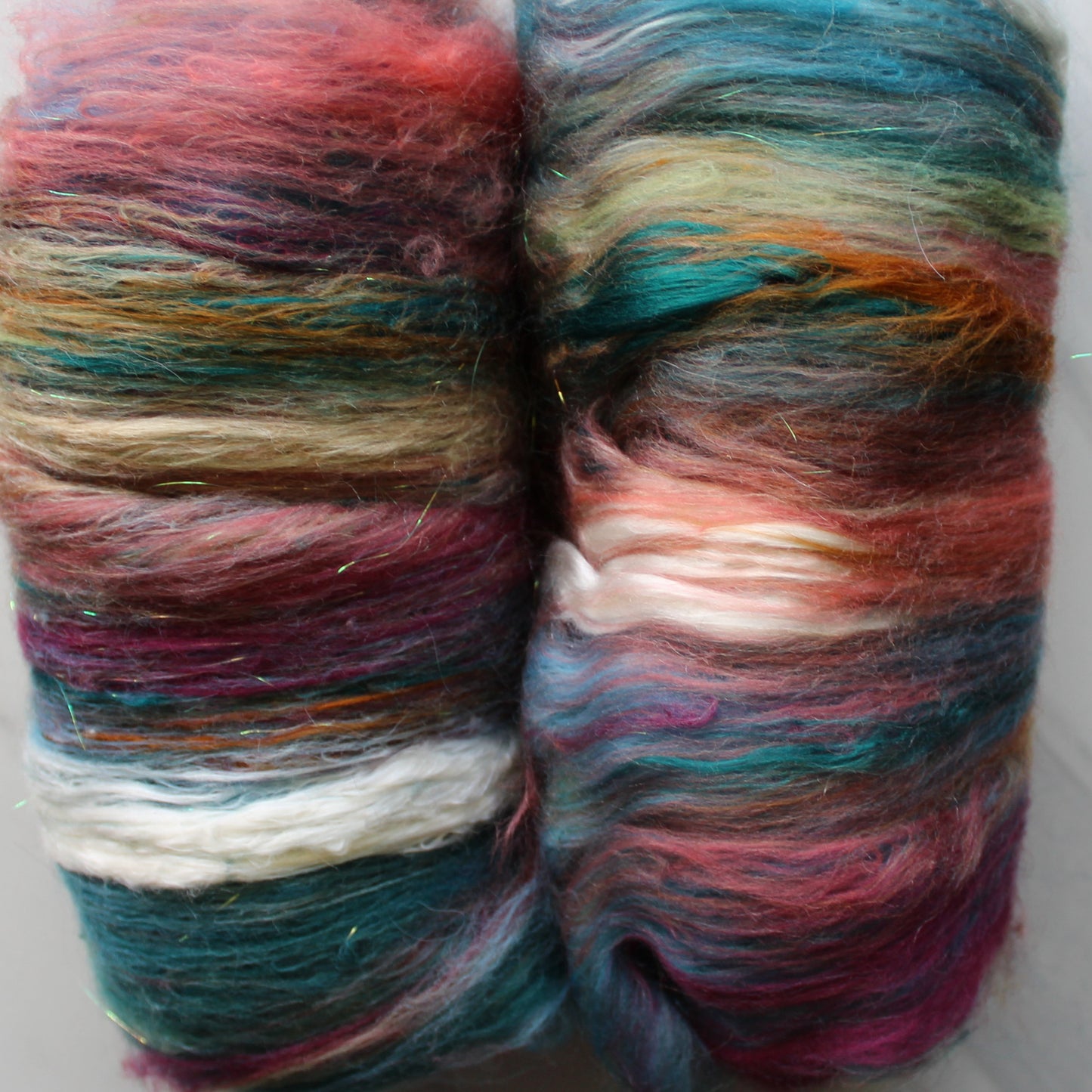 WONDER Art Batts to Spin and Felt - Purple Lamb