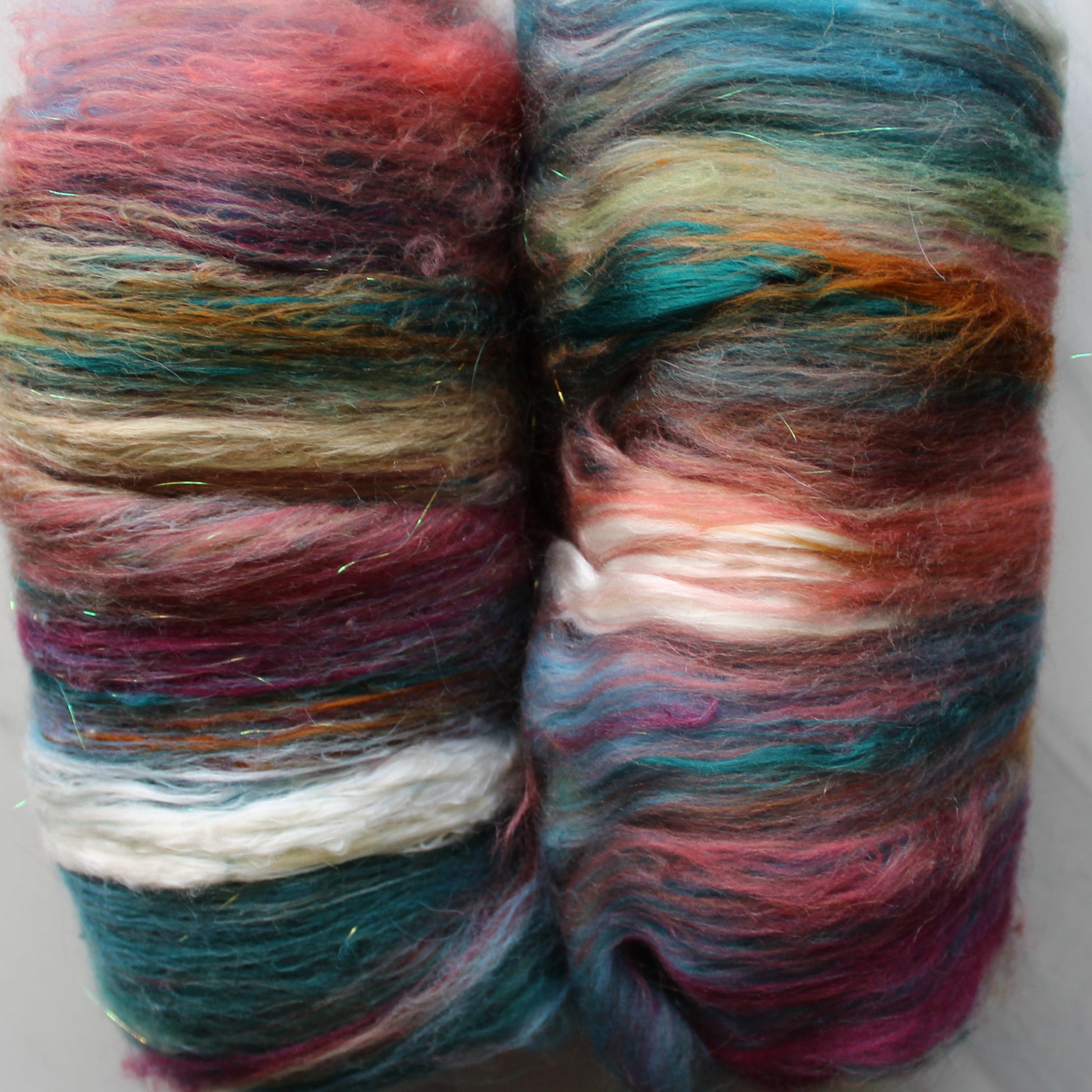 WONDER Art Batts to Spin and Felt - Purple Lamb