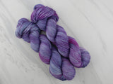 A LITTLE PRINCESS Hand-Dyed Yarn on Buttery Soft DK - Purple Lamb