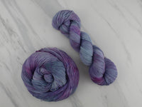 A LITTLE PRINCESS Indie-Dyed Yarn on Feather Sock - Purple Lamb
