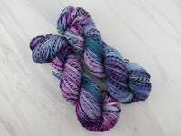 A LITTLE PRINCESS Hand-Dyed Yarn on Stained Glass DK - Purple Lamb