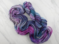 A LITTLE PRINCESS Hand-Dyed Yarn on Stained Glass DK - Purple Lamb