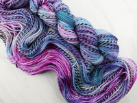 A LITTLE PRINCESS Hand-Dyed Yarn on Stained Glass DK - Purple Lamb